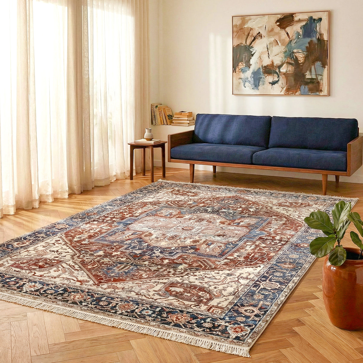 Heriz Hazelnut Rug