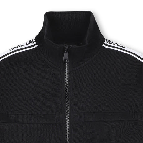 Karl Lagerfeld Girls Cafe Terrase D2 Cardigan Suit - Black