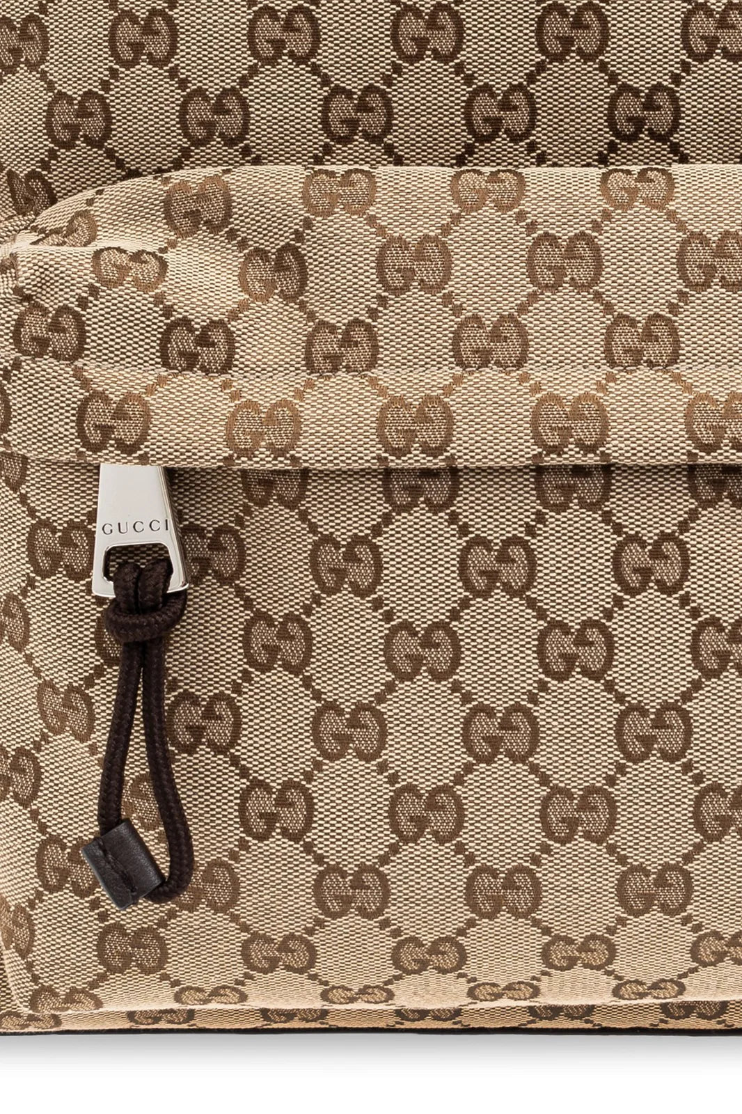 Gucci GG Monogram Backpack - Brown