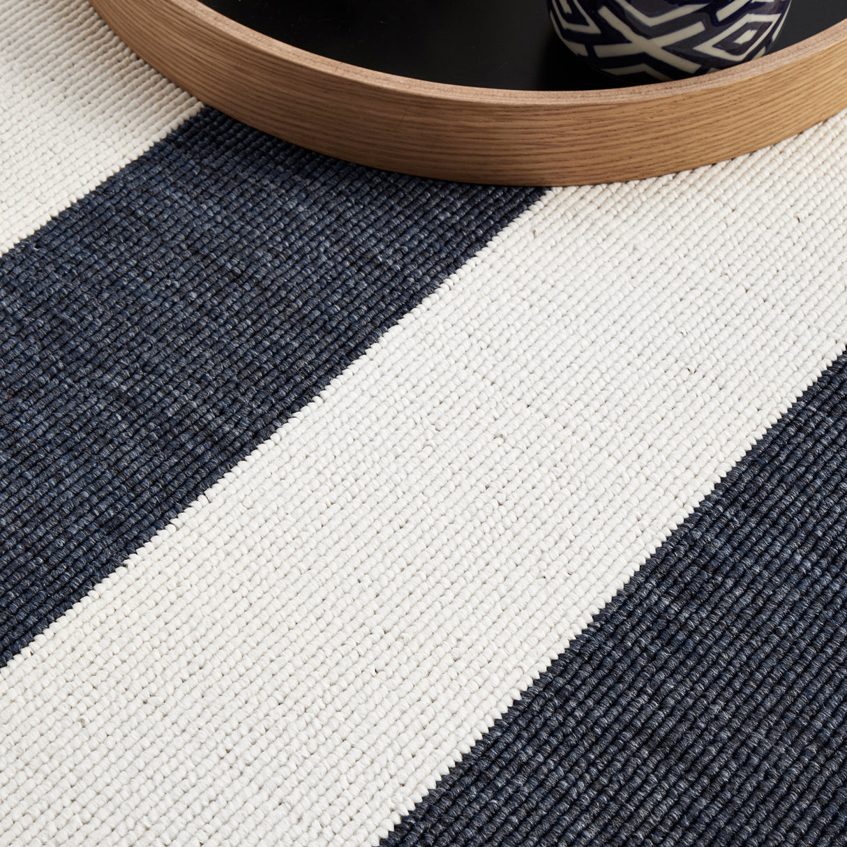 Seaside 4444 Navy White Rug