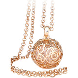 Boxed Spherical Long Necklace and Earrings Set Embellished with SWAROVSKI® Crystals