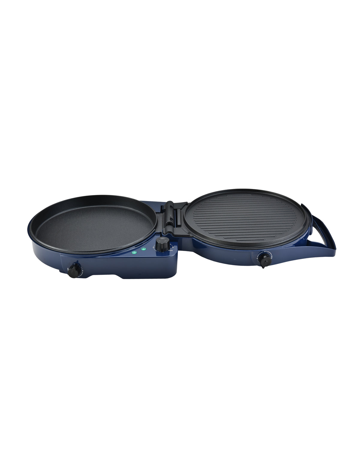 TODO 1800W Electric Pizza Maker Pizza Oven Dual Temperature Control Flat Grill - Blue