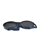 TODO 1800W Electric Pizza Maker Pizza Oven Dual Temperature Control Flat Grill - Blue