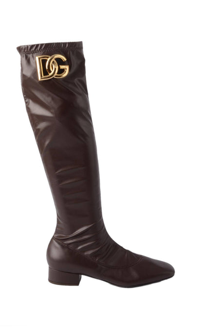 Dolce & Gabbana Women Leather Boots