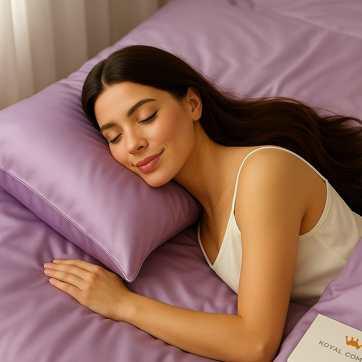 Pure Silk Pillowcase - Single Pack - Lilac