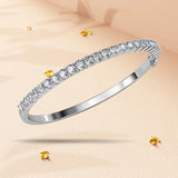 Krystal Couture Grandeur Bangle Embellished with SWAROVSKI Crystals
