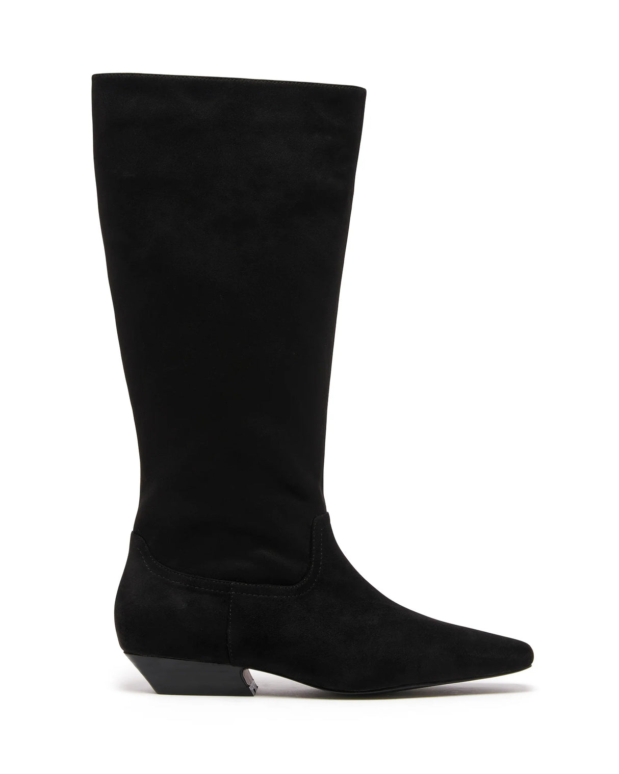 Therapy Xavier Black Faux Suede