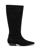 Therapy Xavier Black Faux Suede