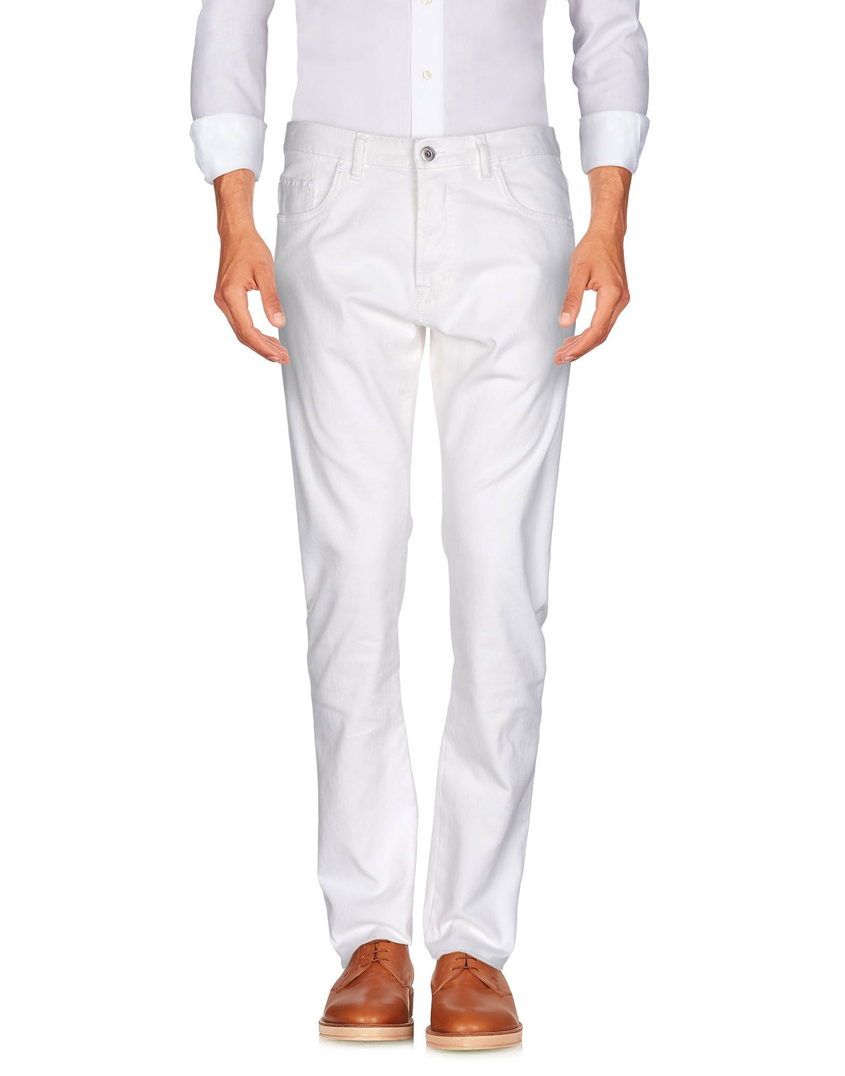 Valentino Garavani Mens Pants - Ivory