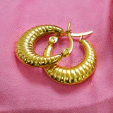 Bullion Gold Sierra Gold Hoop Earrings