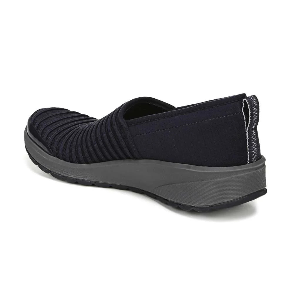 Bzees Glee Slip-On Casual Sneaker - Navy