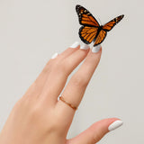 Bullion Gold Camille Minimal Stacker Ring in Rose Gold