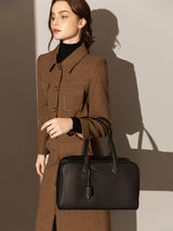 Aspen Top Handle Bag - Black