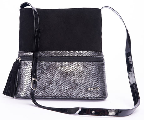 Bosccolo Flat Sack In Black/Silver