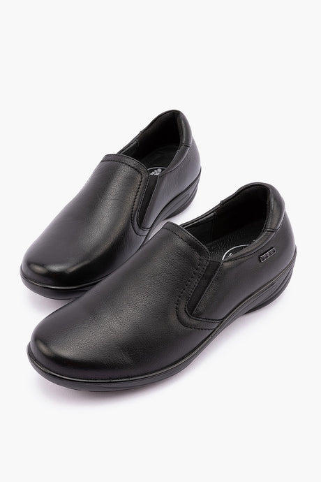 G Comfort Women's P 9519 Black Leather