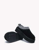 Ventus Cow Suede Platform in Black