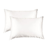 MULBERRY SILK PILLOW CASE TWIN PACK - SIZE: 51X76CM - IVORY