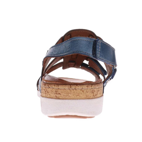 Revere Santorini Gladiator Sandal - Denim