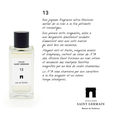 Bottle of Eau de Parfum ATELIERS SAINT GERMAIN N� 13 - 100 ml