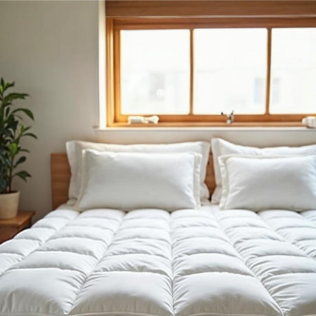 Royal Comfort 1200GSM Deluxe 7-Zone Mattress Topper