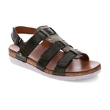 Revere Santorini Gladiator Sandal - Khaki