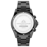 Christophe Duchamp Grand Mont - Black Dial & 316L Stainless Steel Strap