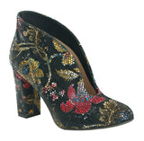 Bosccolo Womens Boots - Flowers On Black