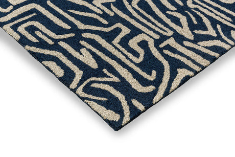 Harlequin Melodic Blue 443608 Outdoor Rug