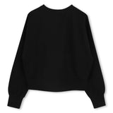 Karl Lagerfeld Girls Fete Musique D3 Sweatshirt - Black