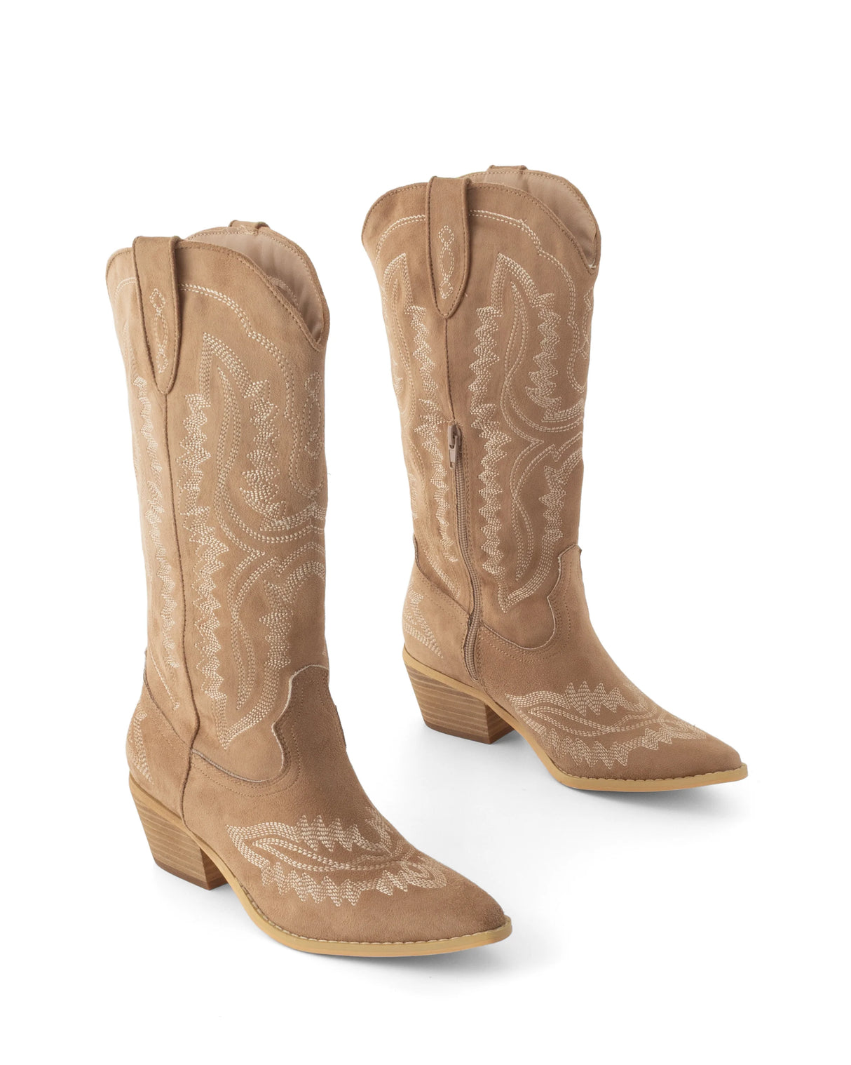 Therapy Mustang Toffee Faux Suede
