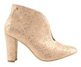 Bosccolo Womens Boots - Silver Plated Pale Pink