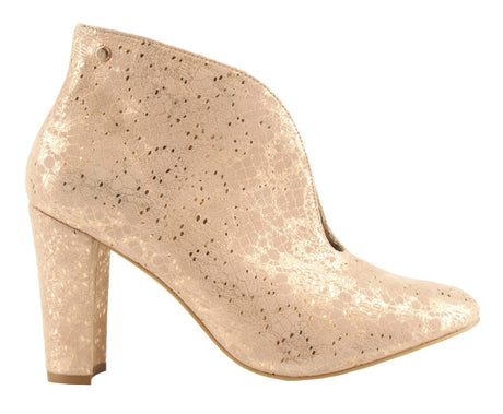 Bosccolo Womens Boots - Silver Plated Pale Pink
