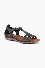 Silver Lining Nieves Black Pebble