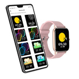 Fitsmart Multi Function Black Smartwatch
