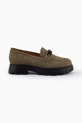 Silver Lining Gigi Khaki Nubuck