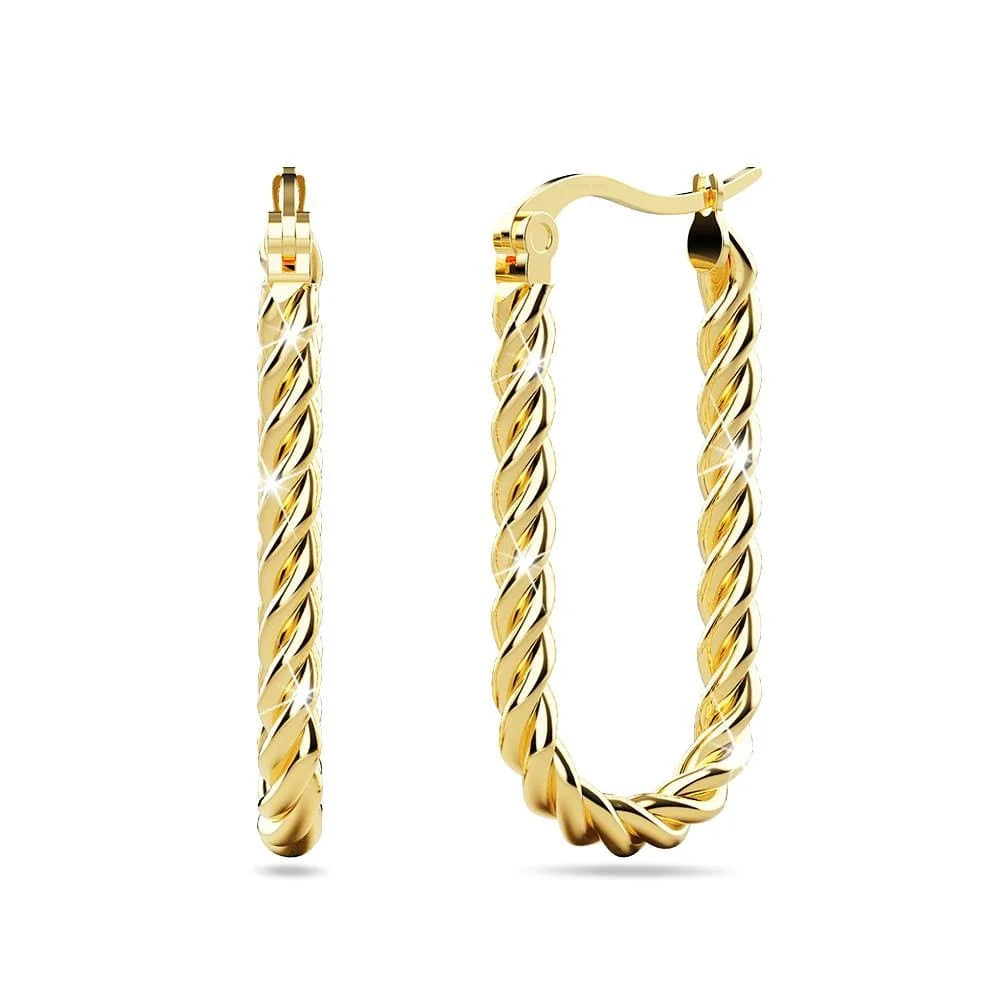 Bullion Gold Chic Gold Dangle Earrings