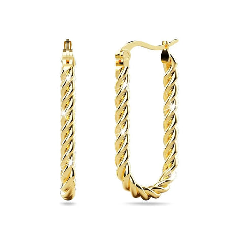 Bullion Gold Chic Gold Dangle Earrings