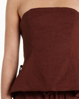 Lost In Lunar Arli Top - Choc
