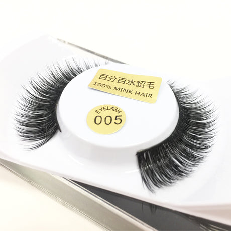 Eyelash Extension Quality Synthetic Natural Look Lashes Long Fake Eye Style 01