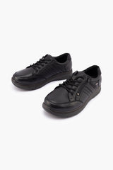 G Comfort Men's 9889 2 Black Oil Leather