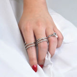 Krystal Couture Soulmate Ring Embellished with SWAROVSKI Crystals