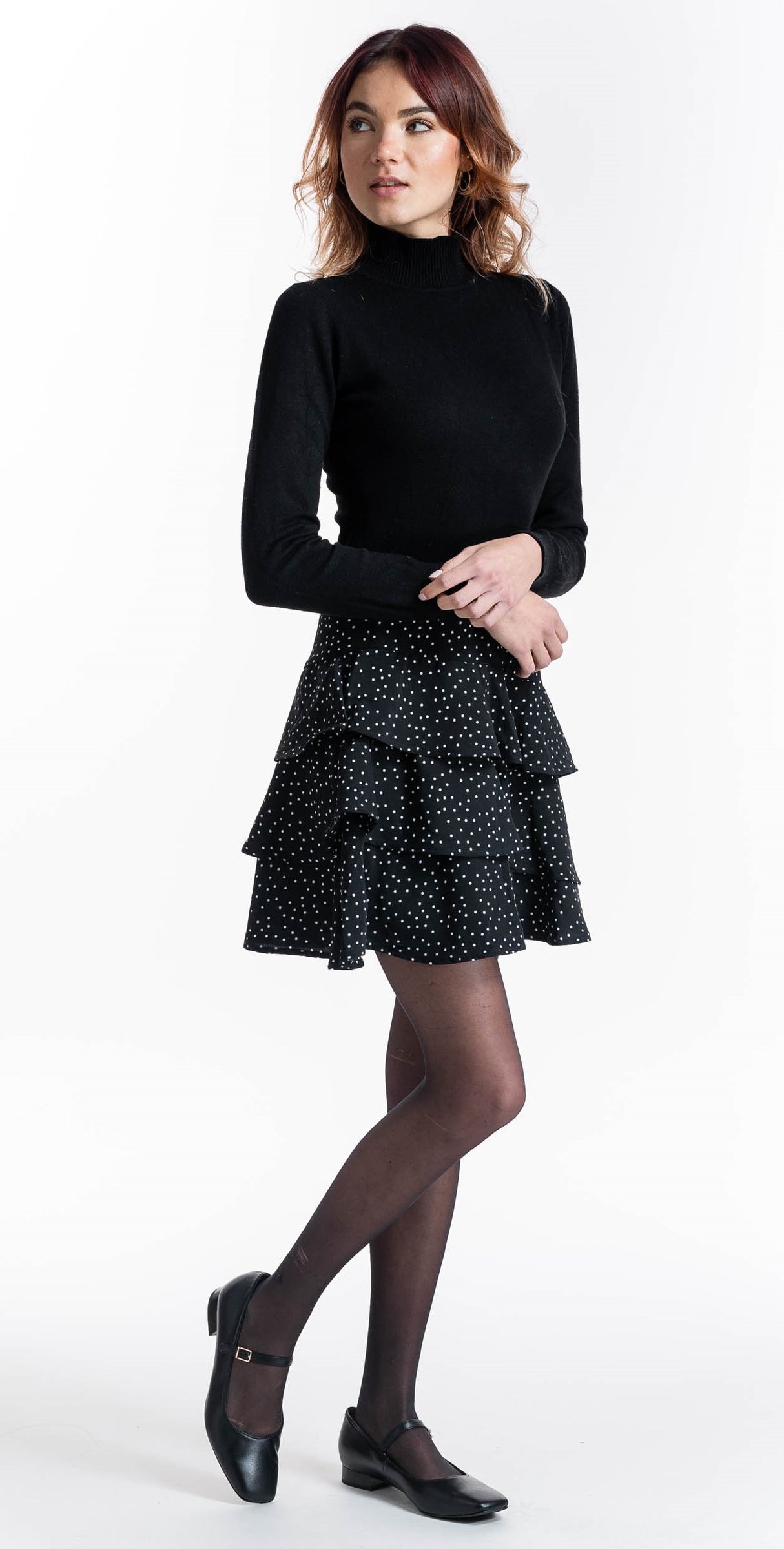 Bosccolo Womens Ballerina - Black