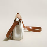 Monet Mini Canvas & Leather Crossbody Bag - Brown