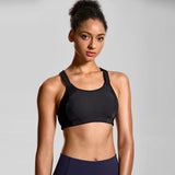 Ultra Max High Performance Padded Wireless Sports Bra - Black