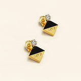 Bullion Gold Geo Love Earrings