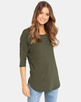 Lost In Lunar Women's Trixie Top - Khaki