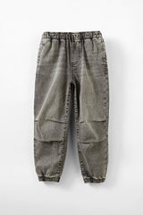 Cotton On Kids Boys Relaxed Jogger Jean - Manly Mid Grey