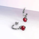 Krystal Couture Colette Earrings Embellished with Swarovski Crystals