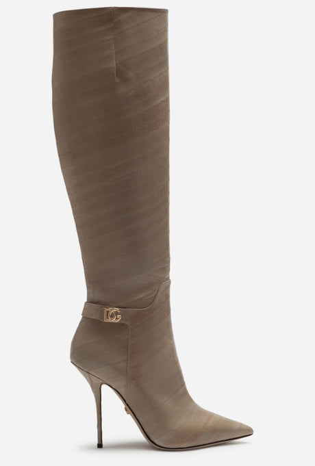 Dolce & Gabbana Women Heeled Leather Boots
