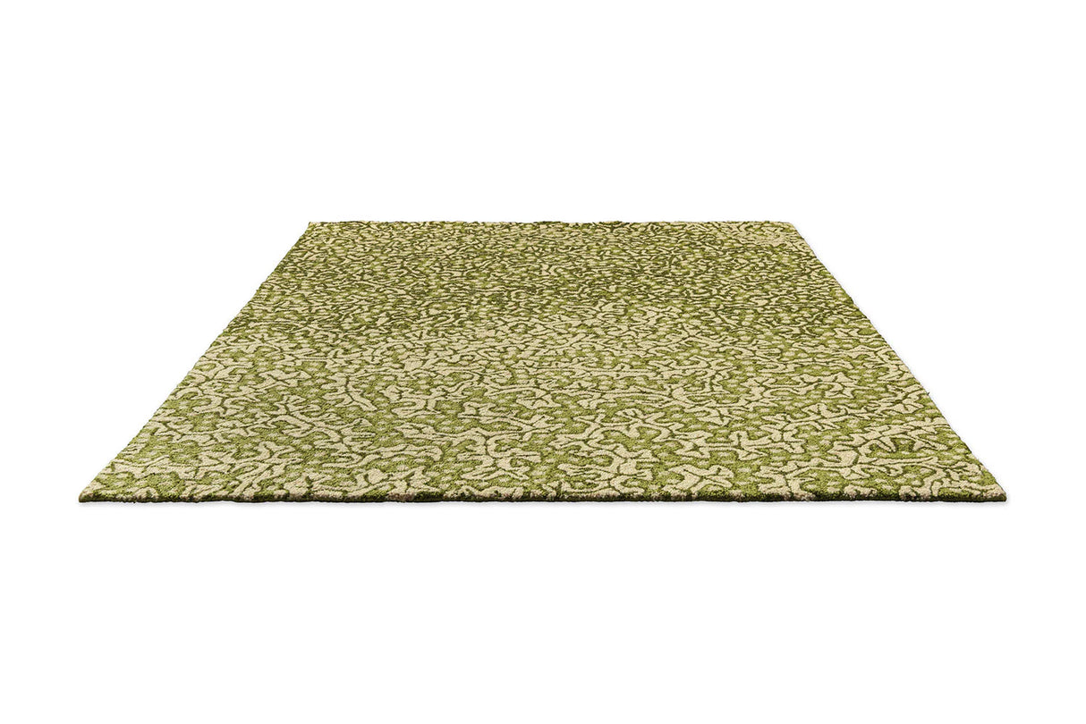 Sanderson Truffle Olive 446007 Outdoor Rug